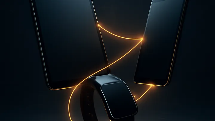 3666 COM Multiple devices floating in harmony